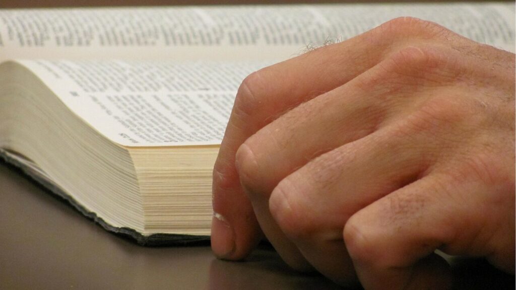 open book, open bible, bible, hand, man, close-up, study, bible study, brown study, brown bible, brown studying, open bible, open bible, bible study, bible study, bible study, bible study, bible study